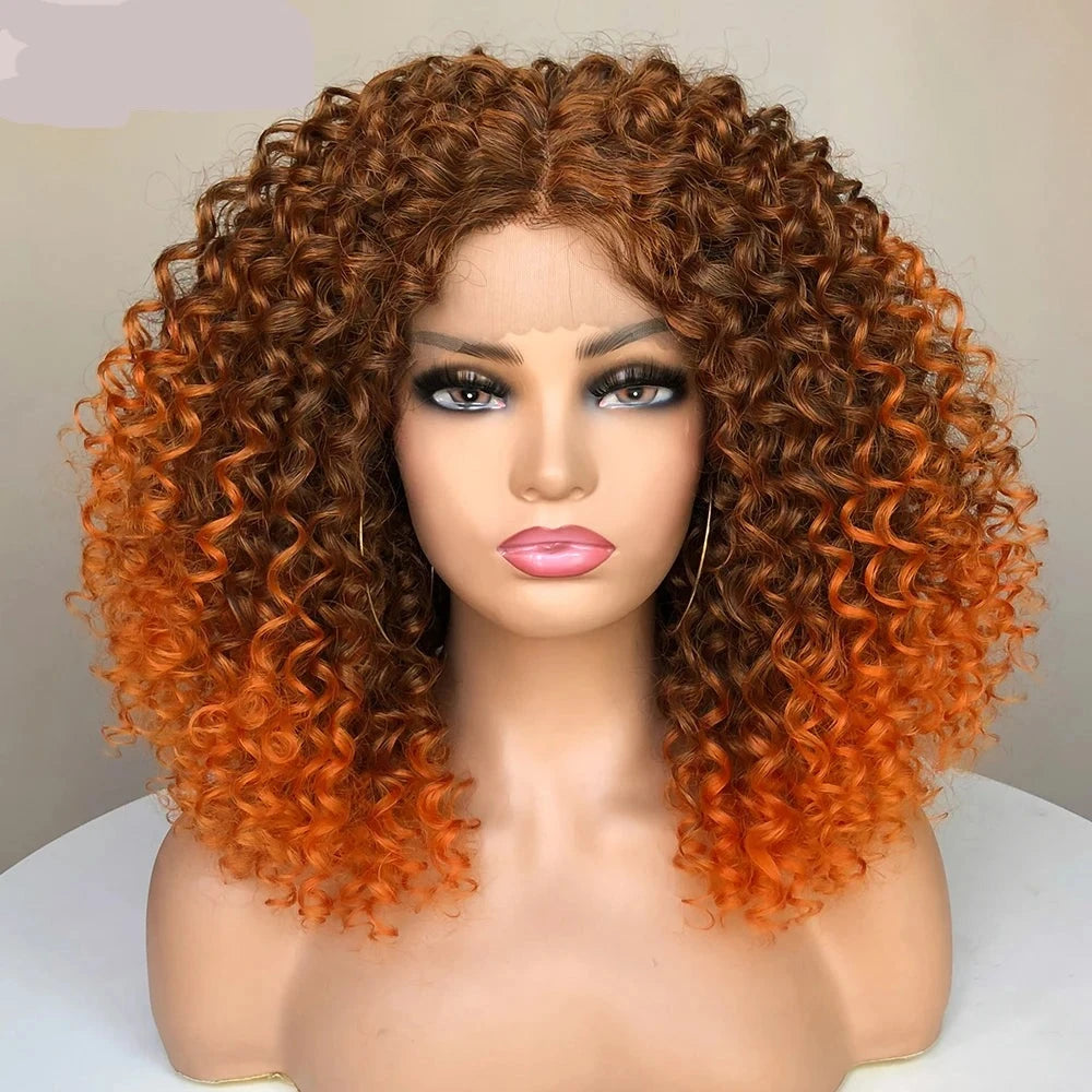 Kinky Curly Bob Synthetic Wig