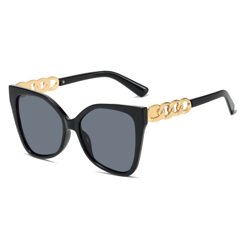 UV400 Vintage Cat Eye Sunglasses