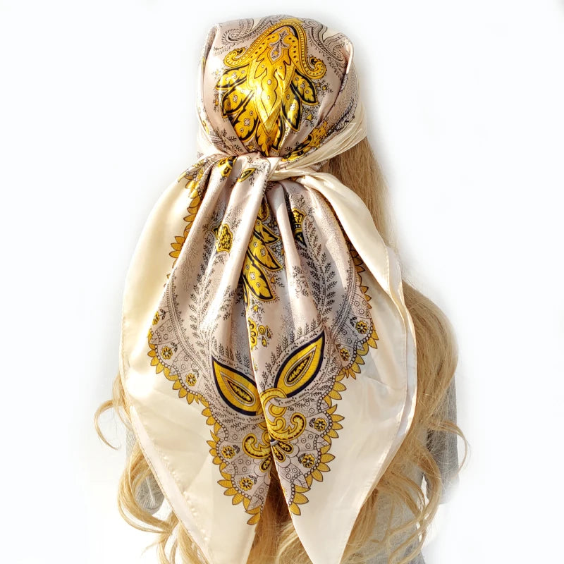 Satin Scarf Hair Accessories