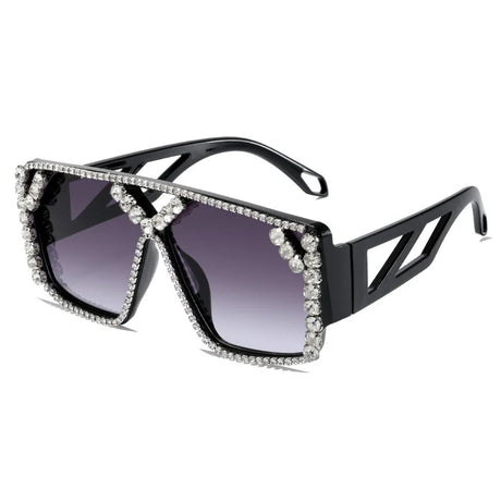 Oversized Luxury Square Sunglasses