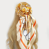 Bandanna Silk Muffler Scarf