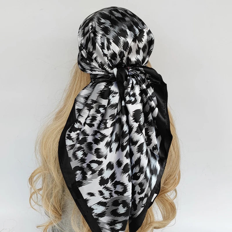 Bandanna Silk Muffler Scarf