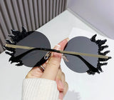 Diamond Frameless Sunglasses