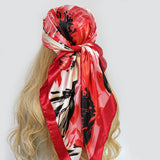 Bandanna Silk Muffler Scarf