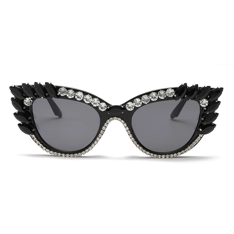 Cat Eye Diamond Sunglasses