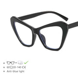 Big Frame Cat Eye Eyeglasses