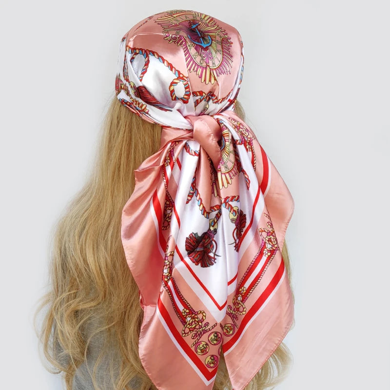 Bandanna Silk Muffler Scarf