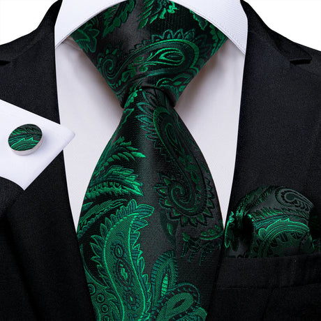 Plaid Classic 8cm Business Pocket Square Cufflinks