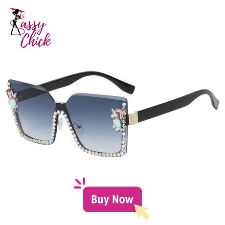 Luxury Diamond Sunglasses For Women