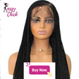 Long Braided Synthetic Wig