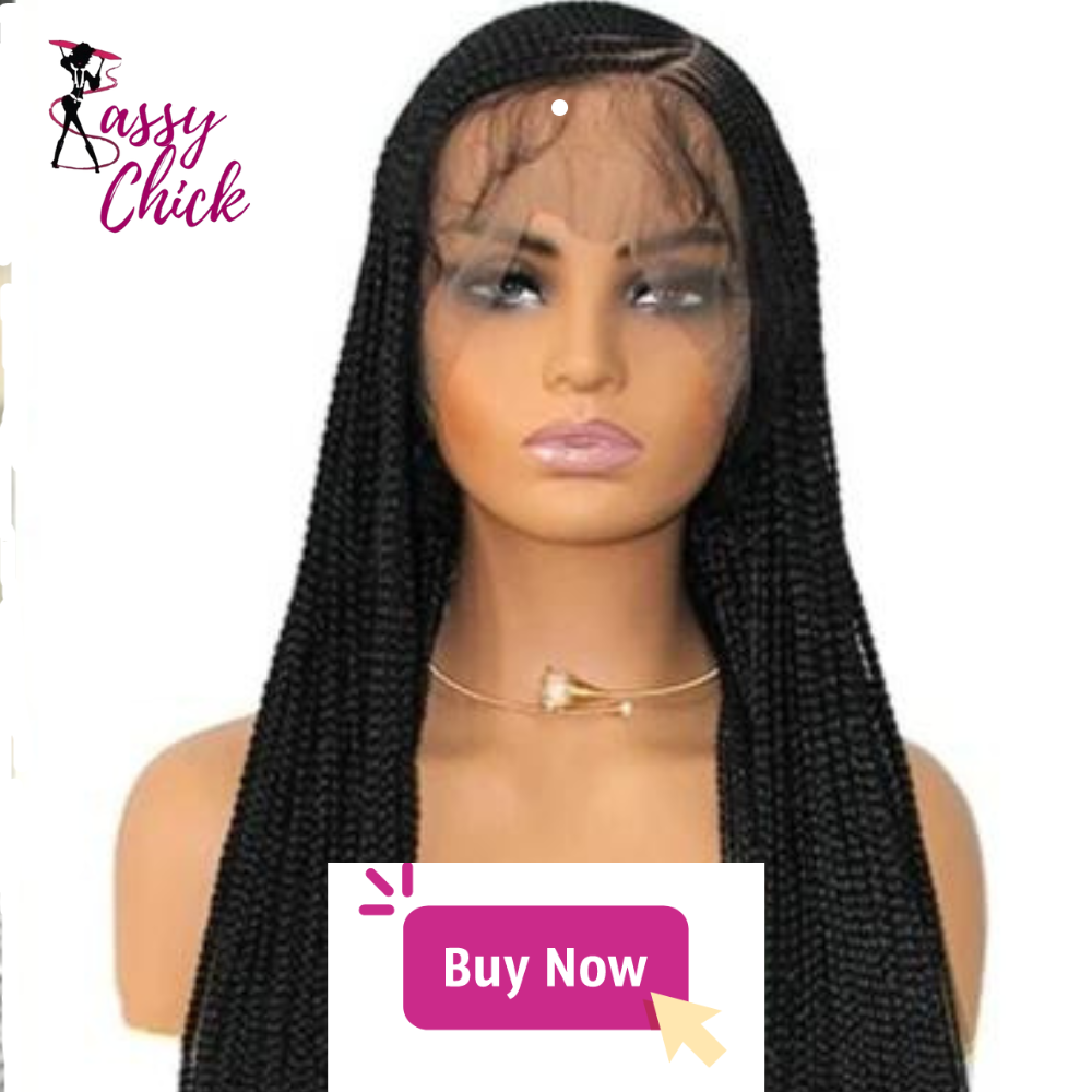 Long Braided Synthetic Wig