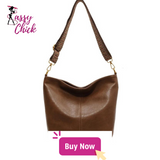 Luxury Leather Tote Handbag