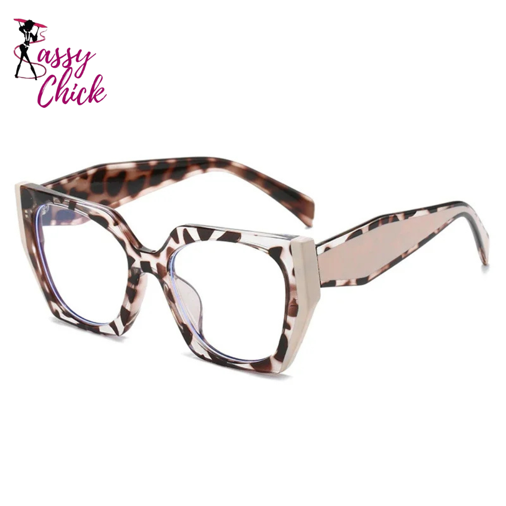 Retro Polygon Cat Eye Eyewear
