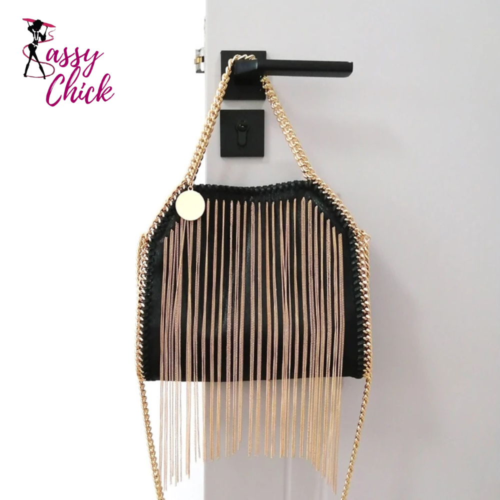 Fashion Tassel Chain  Messenger  One Shoulder Bags