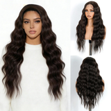 26 Inch Long Deep Body Wavy Synthetic Wigs