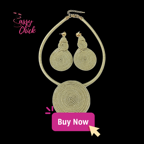 Choker African Necklace Set