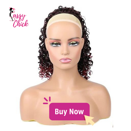 Ponytail Afro Kinky Synthetic Hair Wig