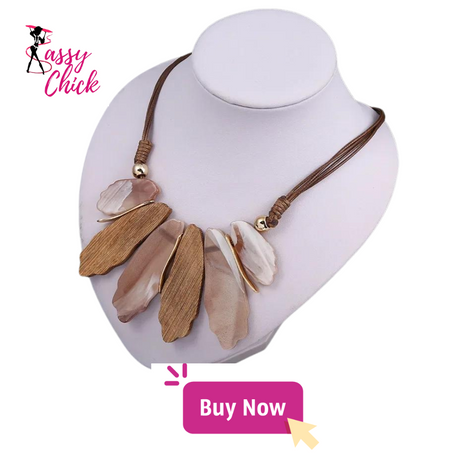 Korean Leaves Necklace