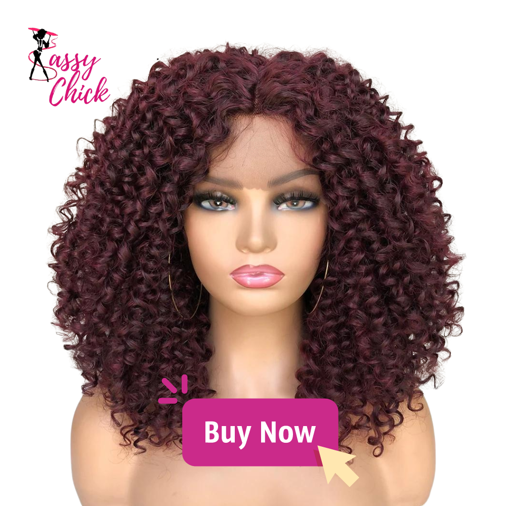 Curly Bob Synthetic Hair Wig