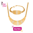 Gold Plated Necklace Set