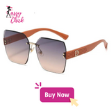 Glamour Rimless Sunglasses