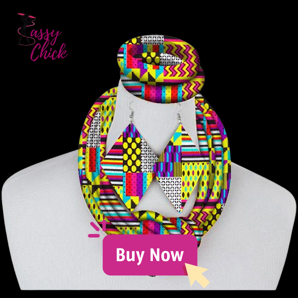 African Rope Necklace Set