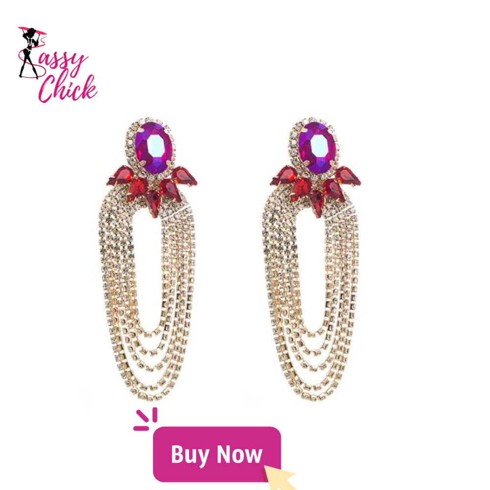 Crystal Drop Earrings