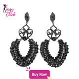 Aesthetic Bling Crystal Earrings