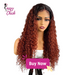 Afro Curly Ombre Wig