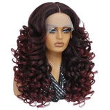 HD Curly Pre Plucked 13X5X1 Latisha Synthetic Wigs