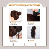 Long Wavy Ponytail Hair Extension