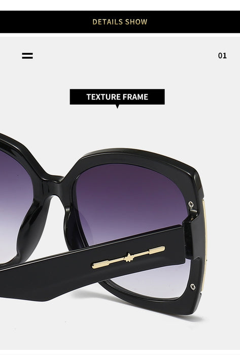 Retro Vintage Oversized Sunglasses