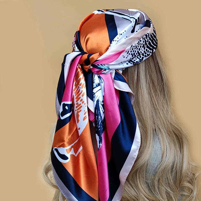 Satin Scarf Hair Accessories