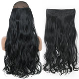 Synthetic No Clip Wave Hair Extensions