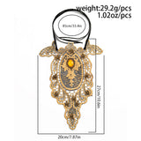 Size of Creative Designer Vintage Spider Choker Necklace