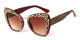 Retro Oversized Cat Eye Sunglasses