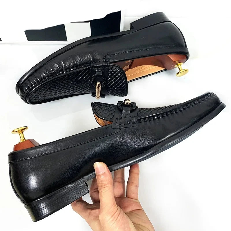 Leather Loafer Men Shoes
