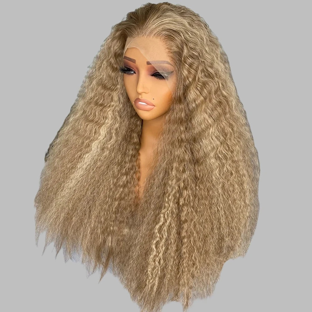 Synthetic Kinky Wig