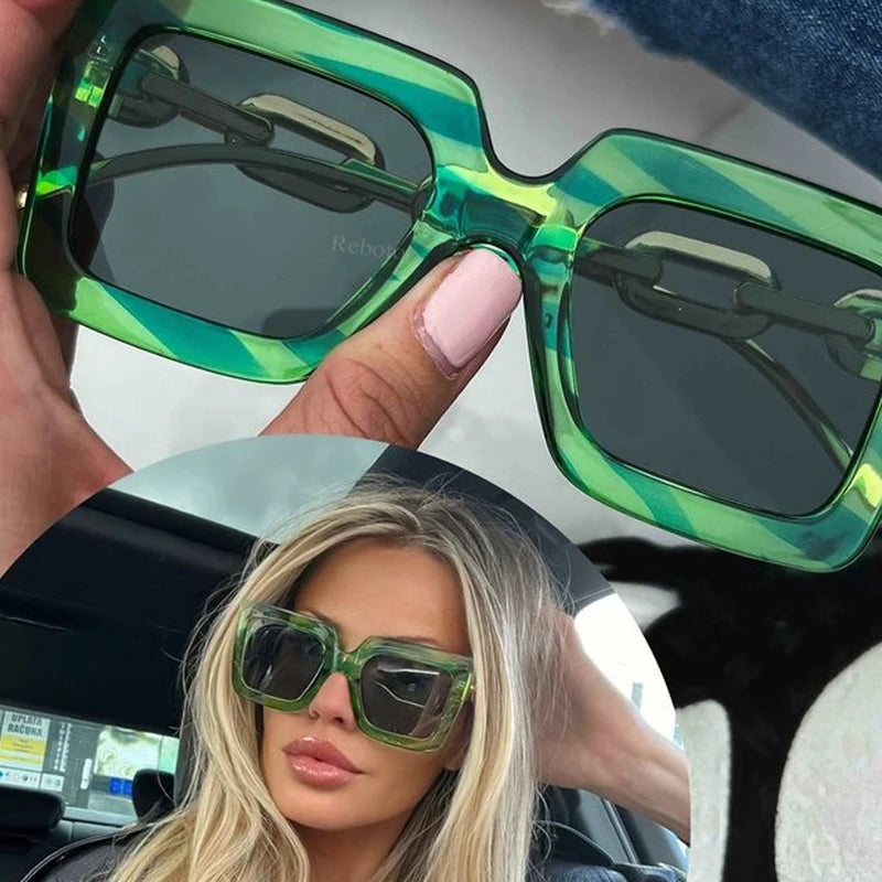 Elegant Summer Square Sunglasses