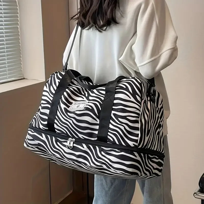 Nylon Large Capacity Travel Duffle Bag