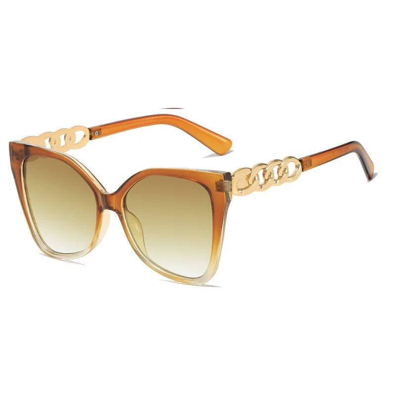 UV400 Vintage Cat Eye Sunglasses