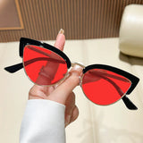 Metal Cat Eye Night Vision Sunglasses