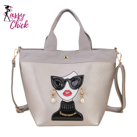 Sassy Girl Shoulder Bag Sassy Chick Logo