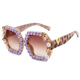 Stylish Diamond Blingbling Sunglasses