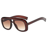 Brown Gradient Ladies Sexy Driving Outdoor UV400  Sunglasses