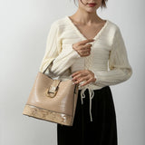 Crocodile Soft Leather Handbag