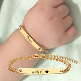 Personalized Baby Name Bracelet