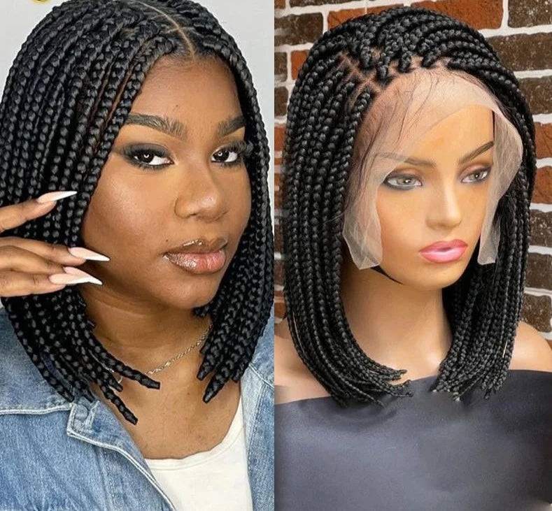 Short Bob Braided Wigs