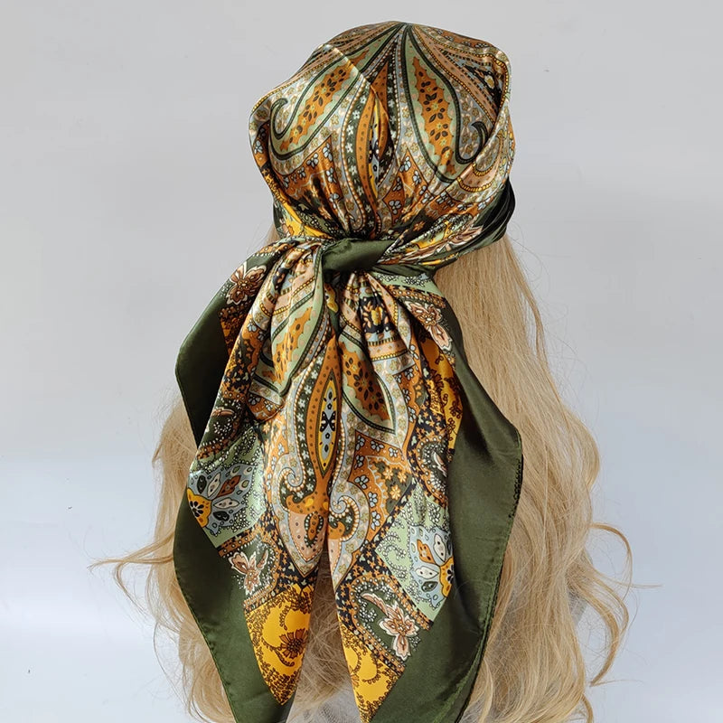 Satin Scarf Hair Accessories