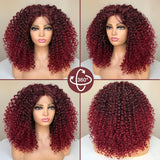 Curly Bob Synthetic Hair Wig